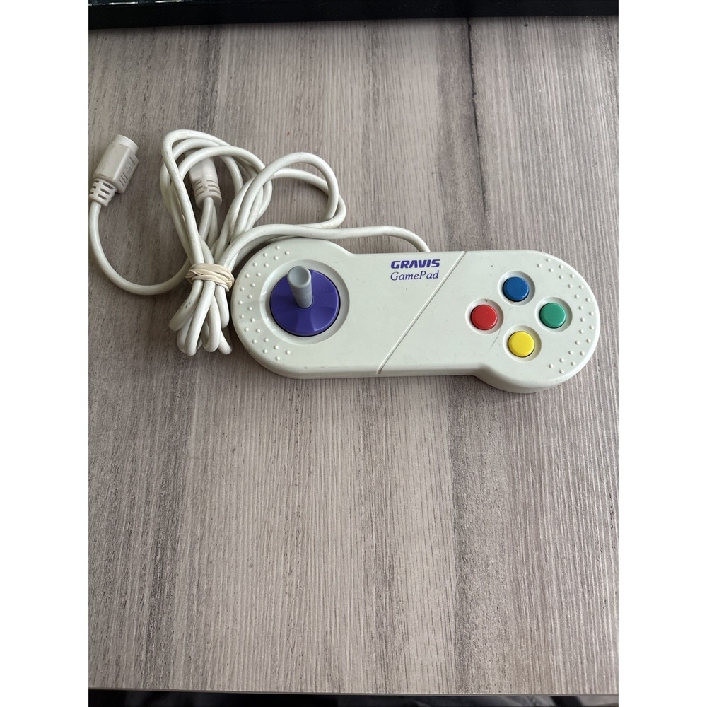 Gravis PC GamePad Vintage 1992 Good Used Condition Controller Only Not Tested